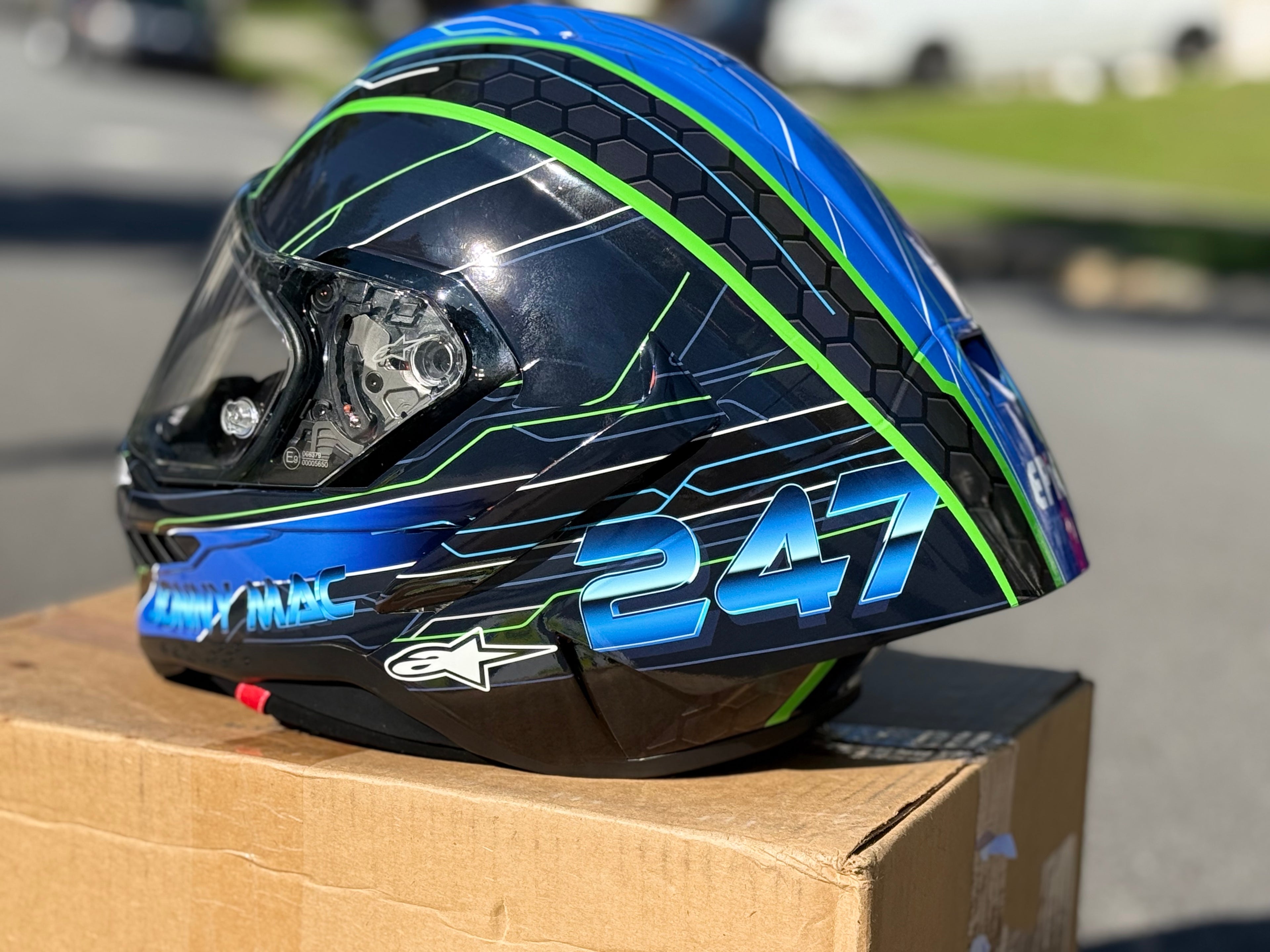 Custom Helmet Wraps